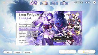 Raiden shogun gacha Genshin Impact
