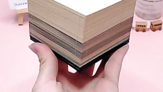 3D Memo Pad 260 Sheets Paper Carving Art 3D Sticky Notes