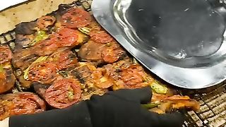 The fry ll fish grilled