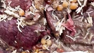 The gosht rice ll Chawal