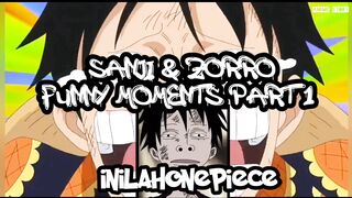 sanji and zorro funny moments. part 1