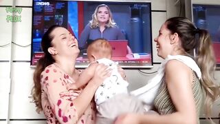 Funny babies confused