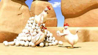 Oscar's Oasis - Chicken Piper | HQ | Funny Cartoons
