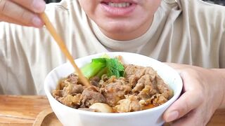 Indonesian food smoked beef noodle