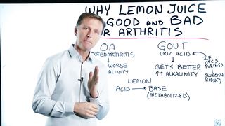 Why is Lemon Juice Good for Gout Arthritis and Bad for Osteoarthritis? – Dr.Berg