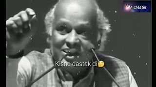 Rahat Indori Best Shayari WhatsApp status _ SM creater.