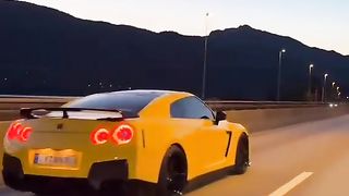 Gtr35 speed until it emits fire flame