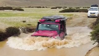 New Mahindra Thar Travel Status. UploadThis Is Why People Buy 4x4 Vehicles _ Mahindra Thar Water Crossing In Ladakh. Upload