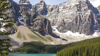 Majestic moraine lake