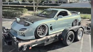 show the New Body of the Mazda RX7
