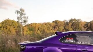 Purple show Nissan