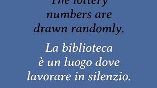 Learn English to Italian Adverbs 13 3