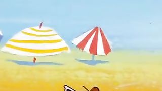 A relaxing day at the beach...  #shorts #tomandjerry - @wbkids