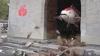 A_giant_fish_breaks_out_of_the_door._Is_this????3D_Special_Effects___3D_Animation_#shorts(360p).