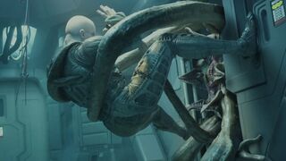Prometheus - Engineer Vs Alien.