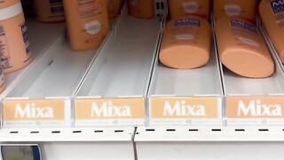 Lait mixa qui te donneront un teint marron.