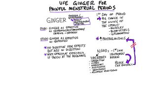 Use Ginger for Painful Menstrual Period