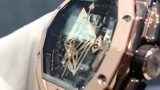 Latest HUBLOT watch. most expensive watch in the world.