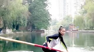 What skills does that girl have?