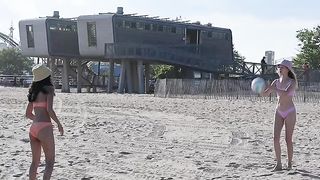 "Barefoot Bliss: Beachside Dreams"