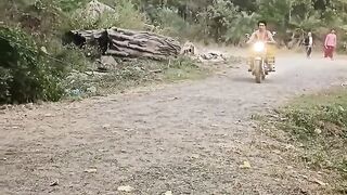 #shorts Sumedh Mudgalkar ji Bike riding kiye - Mallika Singh - Radha Krishna - Krishna Vlog Lovers