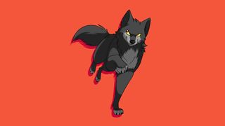 On The Run Black Wolf Beat