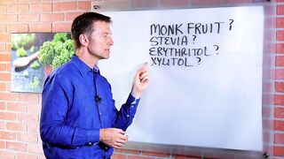 Artificial Sweeteners: Monk Fruit, Stevia, Erythritol & Xylitol – Dr. Berg