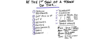 At the 1st Sign of a Stroke: DO THIS...