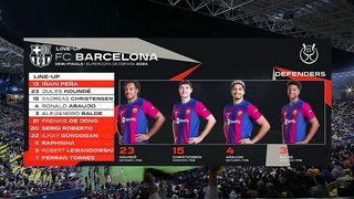 Barcelona - Osasuna  2:0 | Supercopa de España | 1 1. 0 1. 2 0 2 4 |