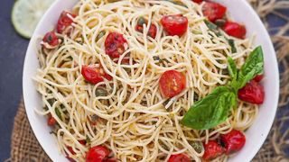 Lemon Capellini Salad
