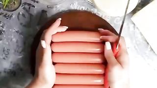 Пирог сосисочный