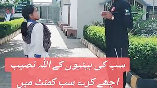 Little Girl Army Training