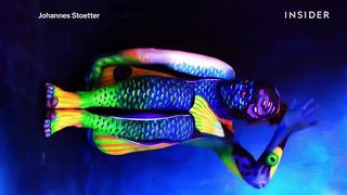 These amazing animals are really people covered in body paint 2
