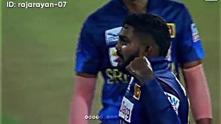 Vinodu hasaranga takes a 7 wickets in match