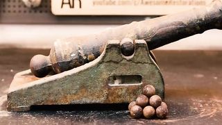 Cannon Restoration Test firing