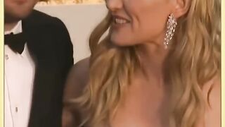 leonardo dicaprio and kate winslet reunion at the 2016 oscar #shorts.