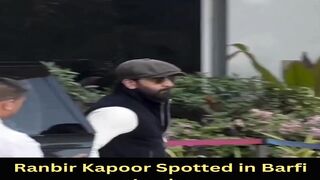 Ranbir Kapoor Spotted in Barfi Looks #ranbirkapoor #shorts #short #trending #viral #bollywood #shortvideo