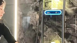 Rate it 1-10!.mp4Product Link in Bio ( # 969 ) @MaviGadgets ✅ Spa Time Rainfall Elegant Digital Shower Set #viral. Upload