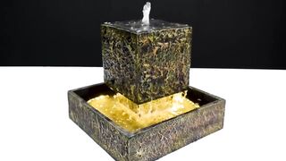 How to Make Water Fountain at Home ⛲ Easy Cement Craft Ideas