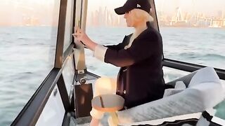 BMW & TYDE made a flying glass yacht and we got to drive it!
