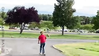Funny Scooter Scenes
