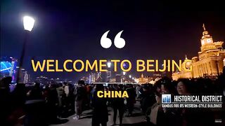 BEIJING CITY TOUR - SHANGHAI - CHINA - 4K HD STREET VIEW
