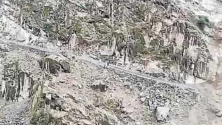 The mountains of