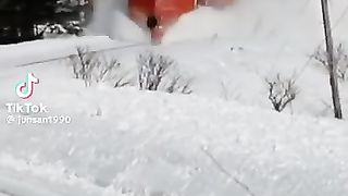 The vehicle goes