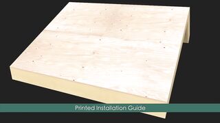 ABS building products: Matel roofing 3 foot panel installation
