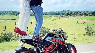 Motor bike stantun