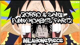 sanji and zorro funny moments. part2