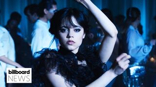Jenna Ortega's Wednesday Addams inspires TikTok dance to Lady Gaga's 'Bloodymary'|Billboard news