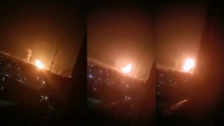 Ukraine has hit a Russian ammunution depot in Irmino, occupied Luhansk