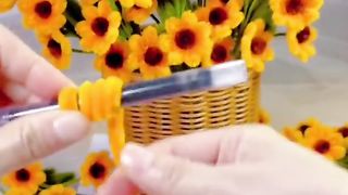 Blooms of Whimsy: DIY Handmade Pipe Cleaner Daisy Flower Tutorial